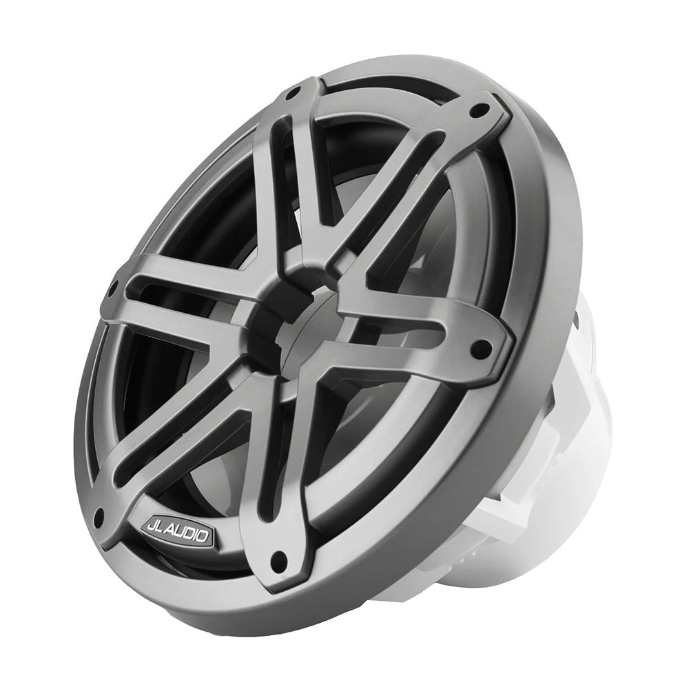 JL Audio M3 10 Marine Subwoofer wGrey Metallic Sport Grille M310IBSGm4 0100307100