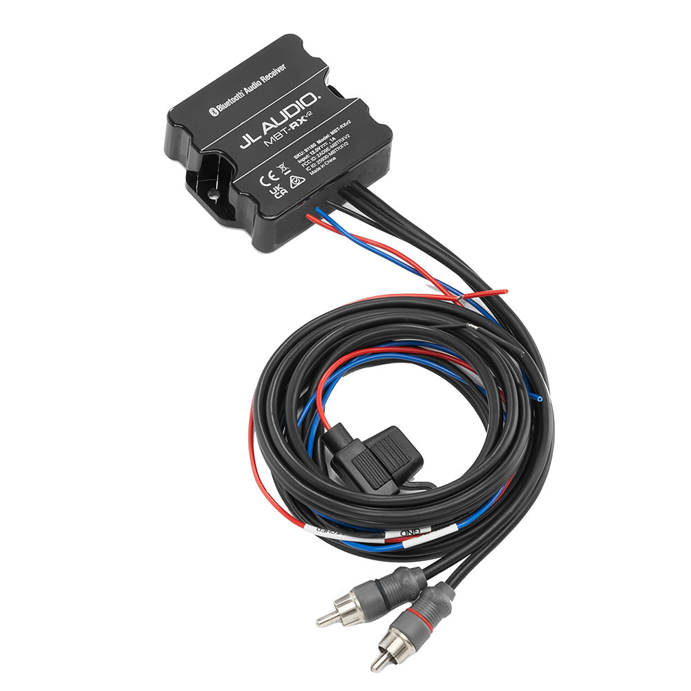 JL Audio WaterResistant Audio Receiver wBLUETOOTH Wireless Technology MBTRXv2 0100337700