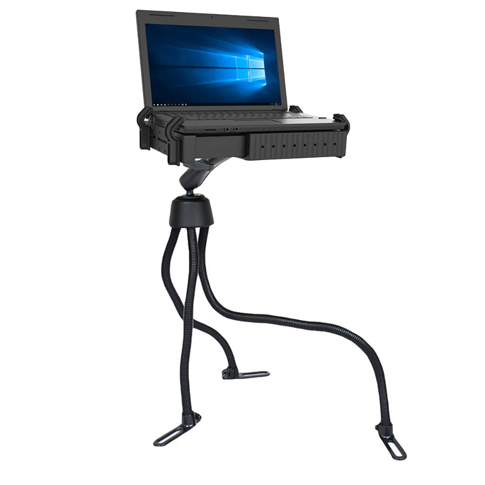 RAM Mount RAM Pod III Double Ball Laptop Mount w18 18 30 Legs RAM3163BA1UVID1
