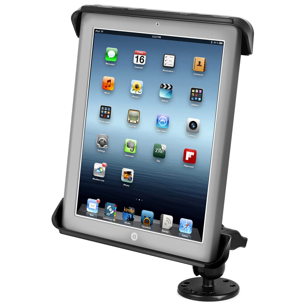 RAM Mount TabTite iPad HP TouchPad Cradle Flat Surface Mount RAMB138TAB3U