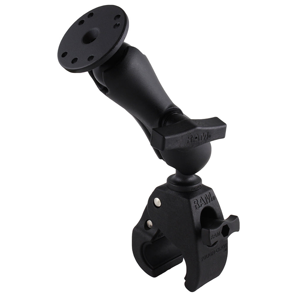 RAM Mount Medium ToughClaw Base wDouble Socket Arm 15 Round Base Adapter RAP404202U