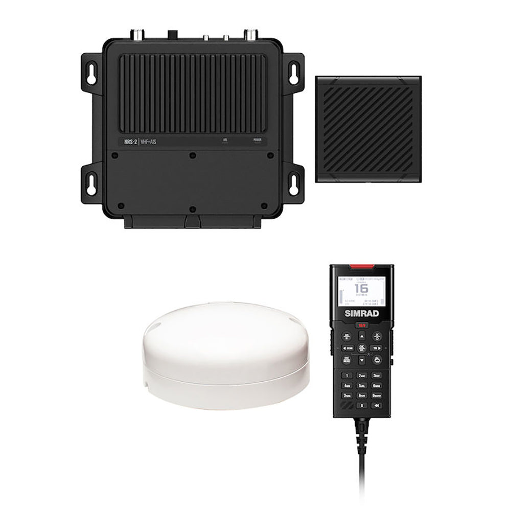 Simrad RS100B Black Box VHF Radio wClass B AIS GPS Antenna 00015792001