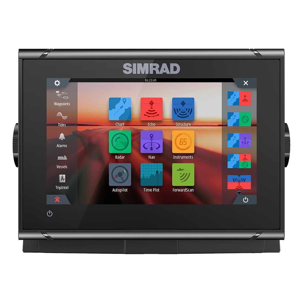 Simrad GO7 XSR ChartplotterFishfinder wCMAP Discover Chart No Transducer 00014078002