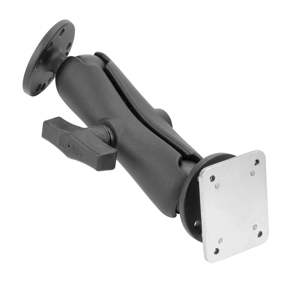 RAM Mount DrillDown Dashboard Mount wBacking Plate  C Size Medium RAM101225B2U