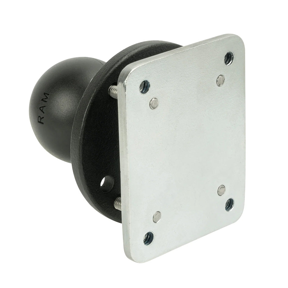 RAM Mount DrillDown Dashboard Ball Base wBacking Plate  C Size RAM2022252U