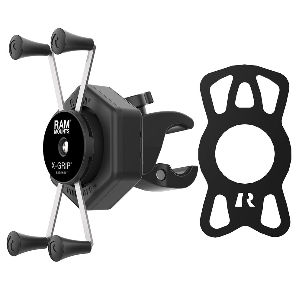 RAM Mount RAM XGrip Large Phone Mount wVibeSafe  Small ToughClaw RAMHOLUN10462400