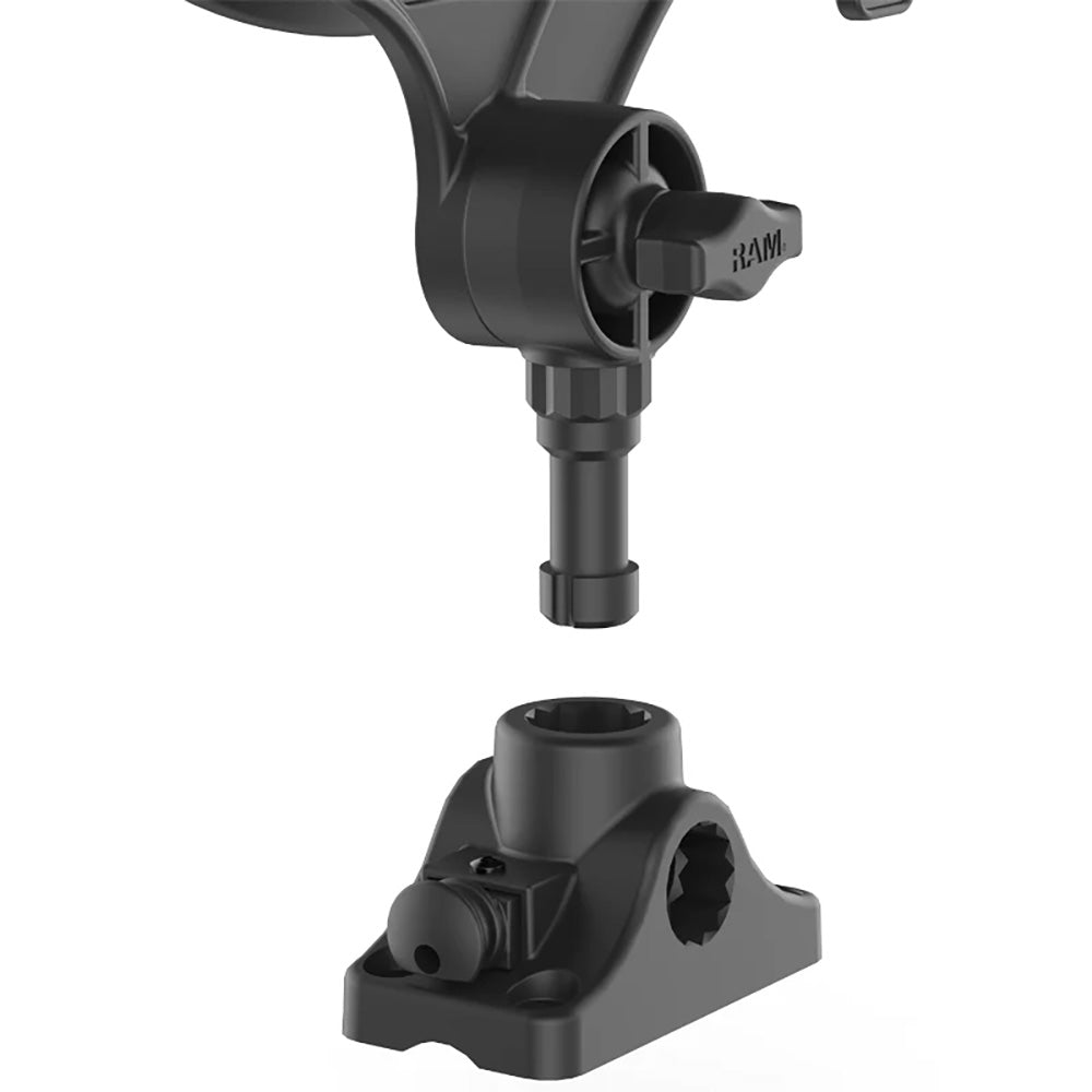 RAM Mount RAM ROD JR Fishing Rod Holder wBulkheadFlat Surface Base RAP434BMP