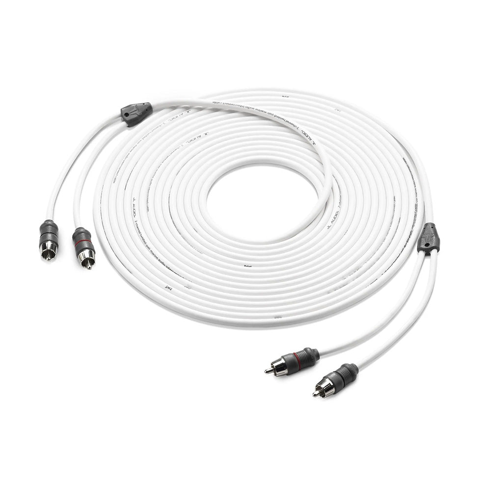 JL Audio 2Channel 25 Marine Audio RCA Cable  XMDWHTAIC225 0101341500