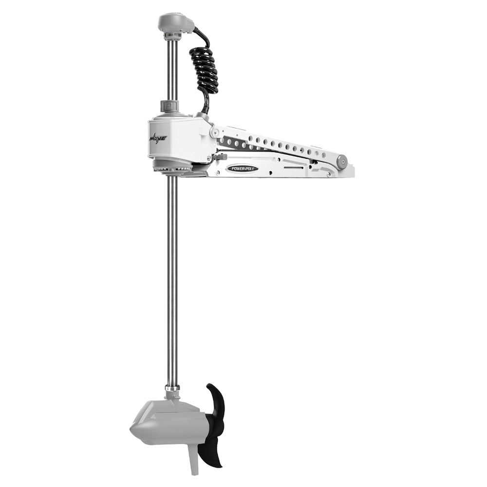 PowerPole MOVE ZR Trolling Motor  2436V  52 Shaft Length  White MVZR52WT