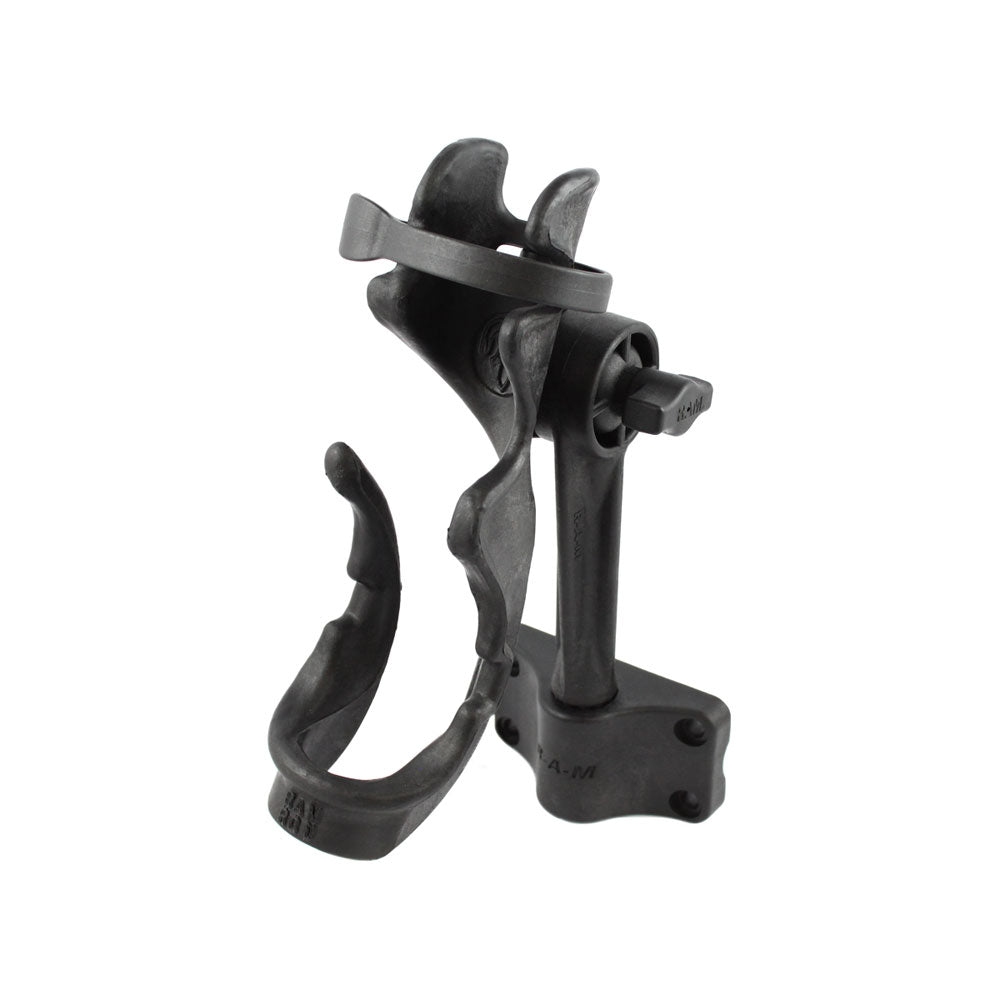 RAM Mount Unpackaged RAM Rod 2000 Holder wBulkhead Mount RAM114BU