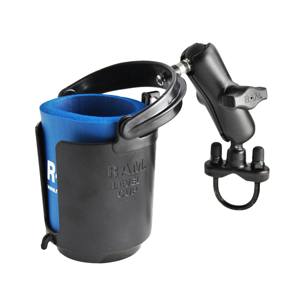 RAM Mount Drink Cup Holder wUBolt Base RAMB132RU