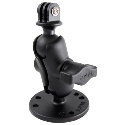 RAM Mount GoPro Hero Short Arm Flat Surface Mount RAMB138AGOP1U