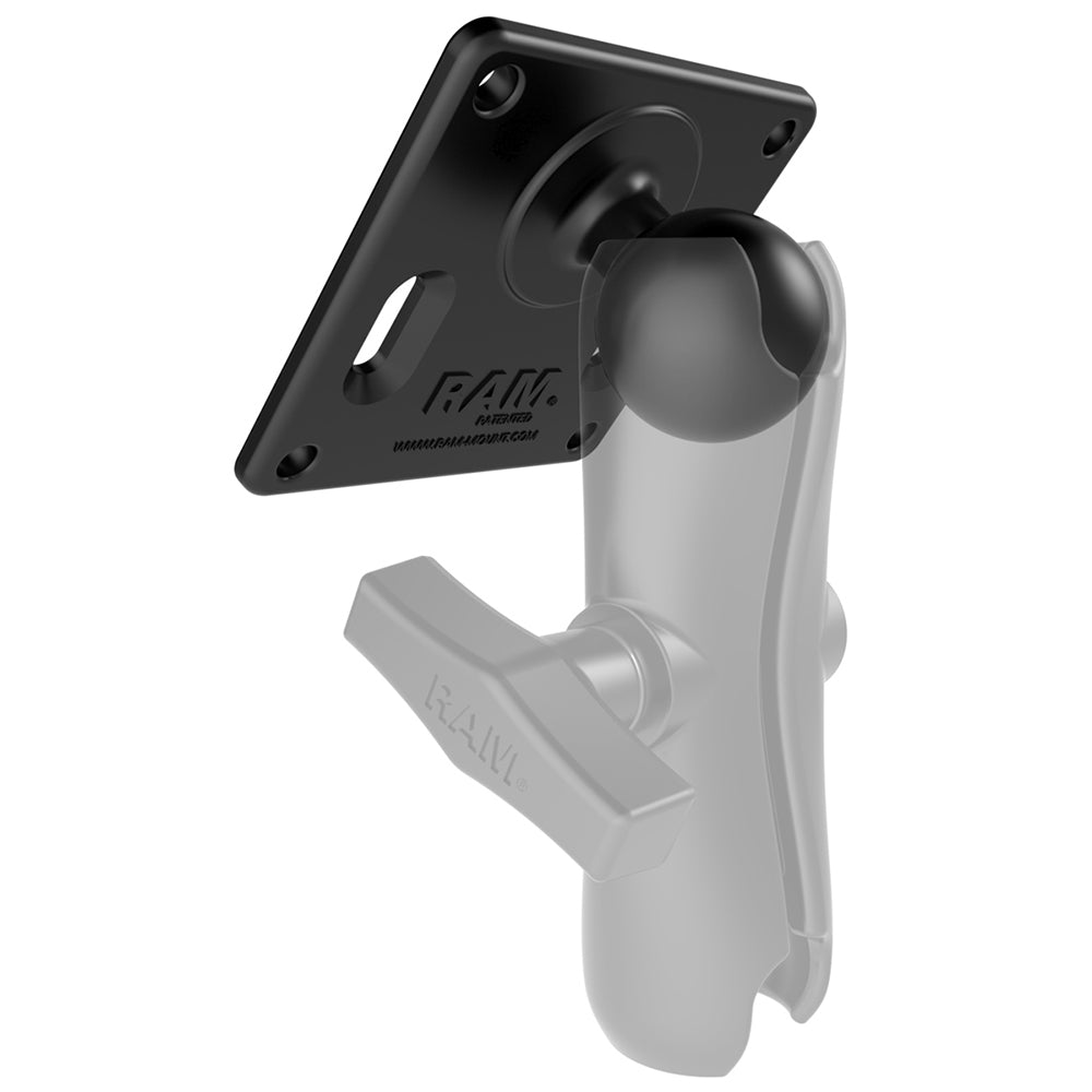 RAM Mount 75mm x 75mm VESA 3625 Plate w15 Diameter Ball RAM2461U