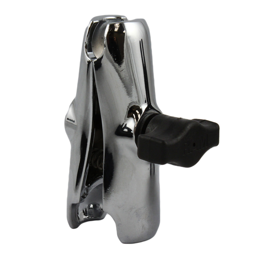 RAM Mount Chrome Double Socket Arm RAMB201CHU