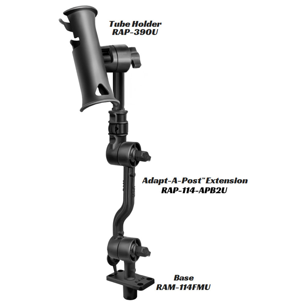 RAM Mount Adjustable AdaptaPost 135 Extension Arm RAP114APB2U