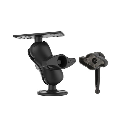 Ram Mount Universal D Size Ball Mount with Short Arm and HiTorq Wrench for 912 Fishfinders and Chartplotters