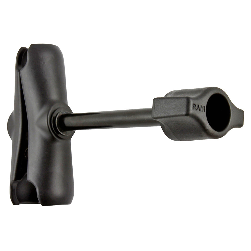 RAM Mount Double Socket Arm wRetention Knob fB Size 1 Balls RAMB201ALA1KRU