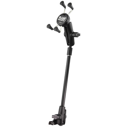RAM Mount XGrip Phone Mount fWheelchair Seat Tracks RAMB238WCT9UN7