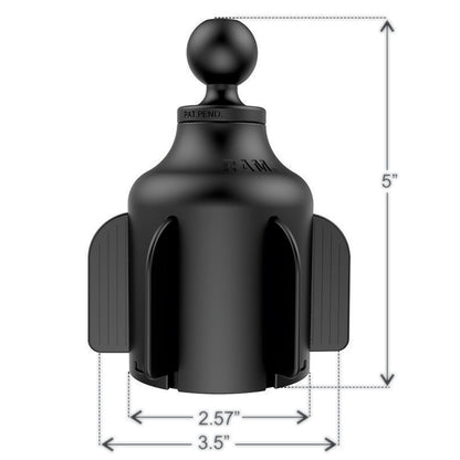 RAM Mount RAM Stubby Cup Holder Ball Base RAPB2994U