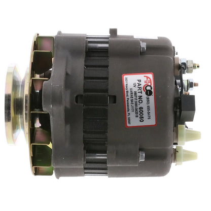 ARCO Marine Premium Replacement Alternator wSingle Groove Pulley  12V 55A 60050