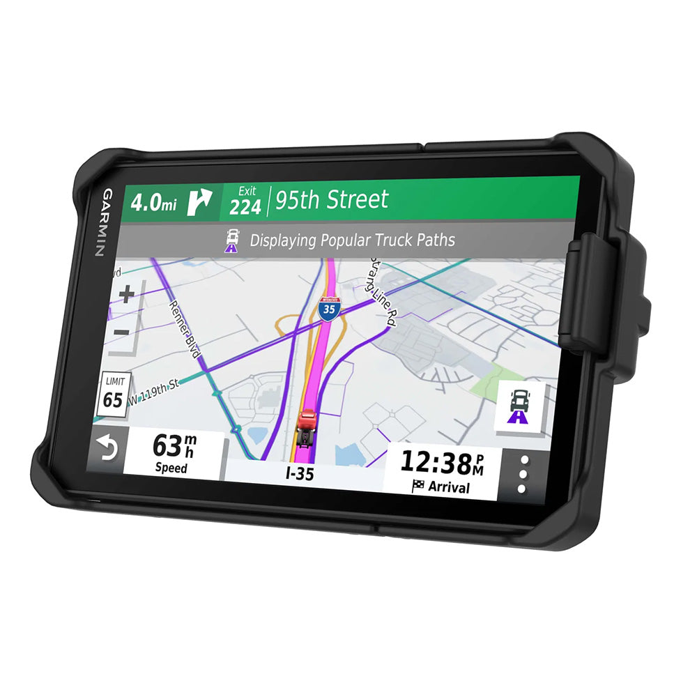 RAM Mount RAM EZRollr Locking Cradle fGarmin dzl OTR700 RAMHOLGA77LU