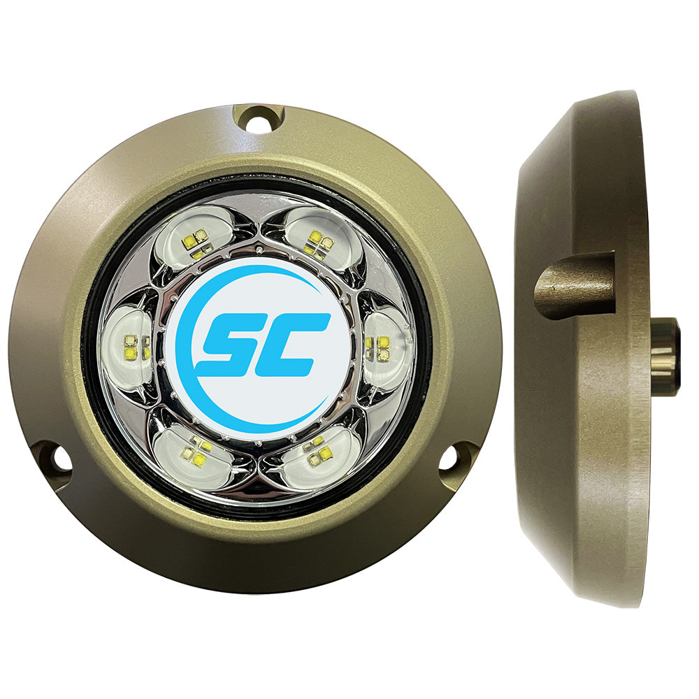 ShadowCaster SC3 Series Underwater Light  Light BlueWhite SC3BWALSM