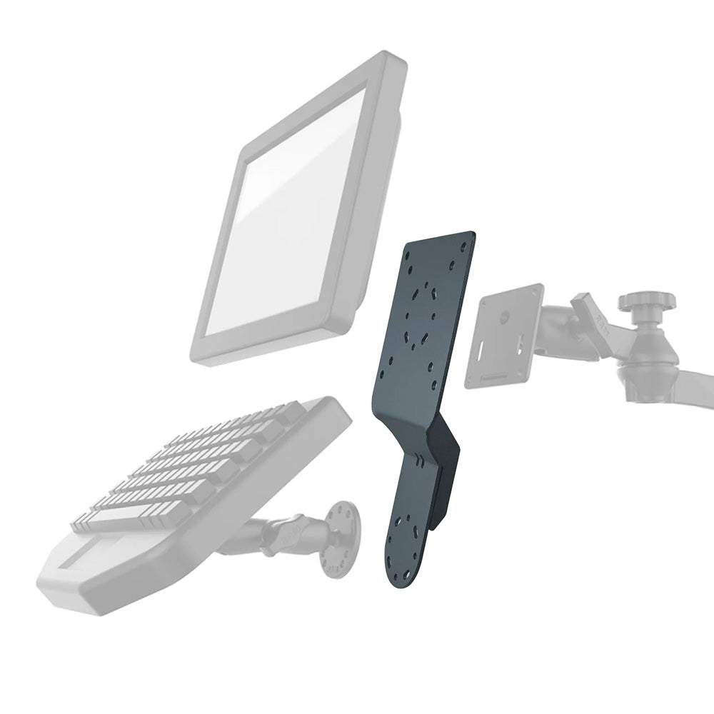 RAM Mount RAM Standard Heavy Duty AccessoryDisplay Bracket RAMDIS1031AU